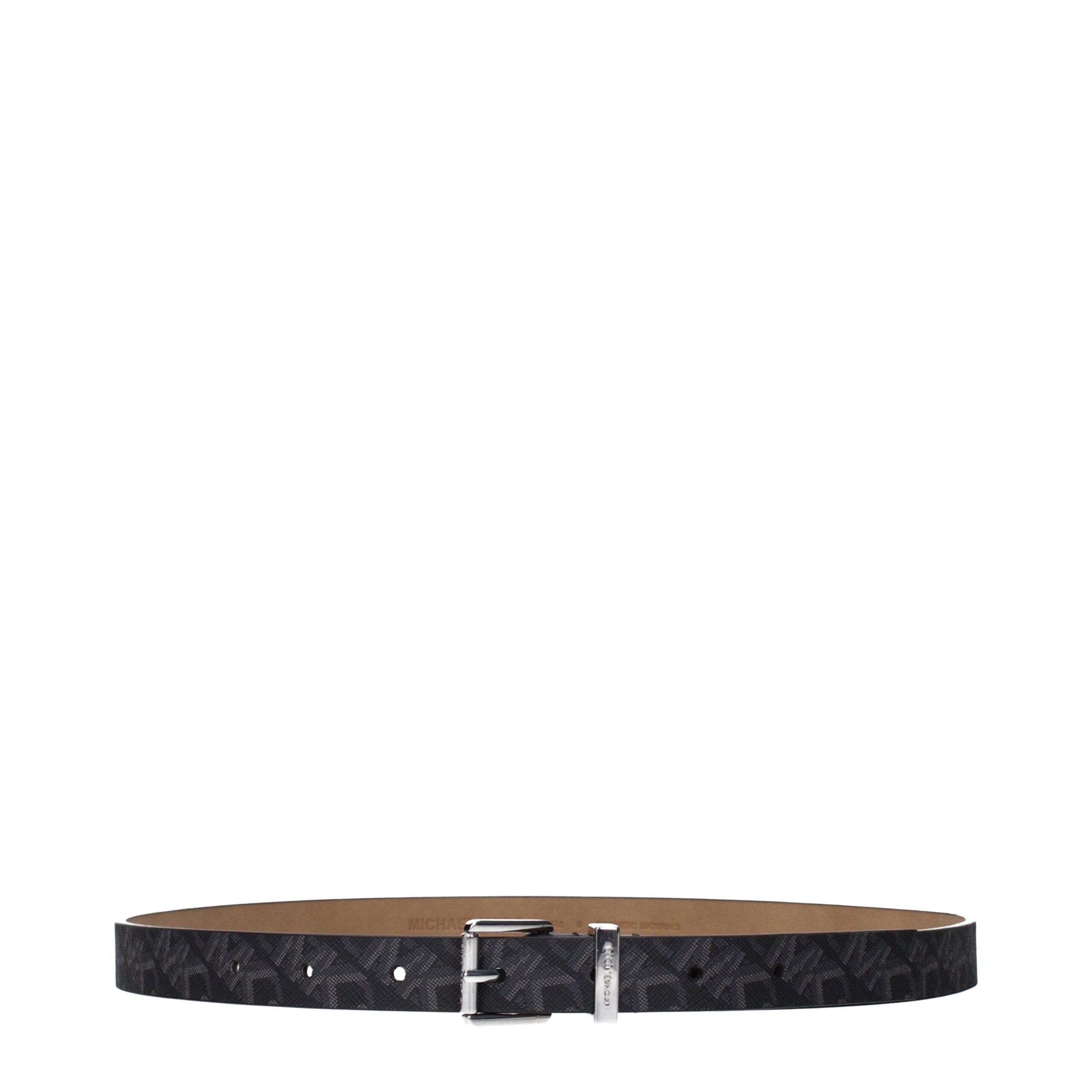 Michael Kors Gray Fabric Regular Belts